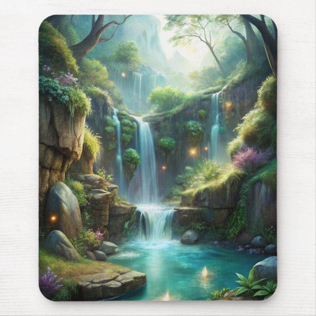Waterfall Mouse Pad (Front)