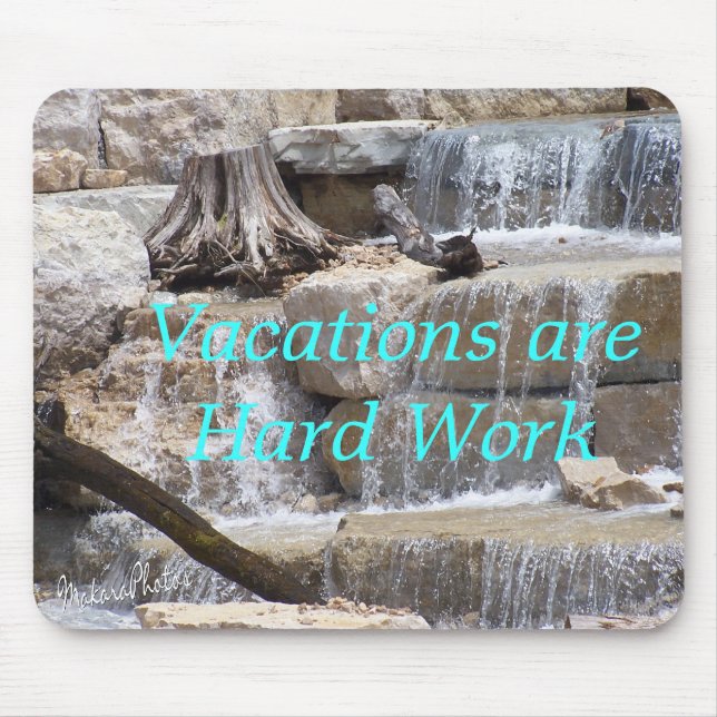 Waterfall Mousepad #2-customize (Front)