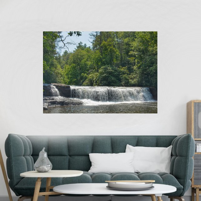 Waterfall North Carolina Blue Ridge Mountains Acrylic Print (Creator Uploaded)