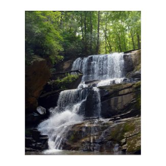Waterfall North Carolina Mountains Photographic Ac