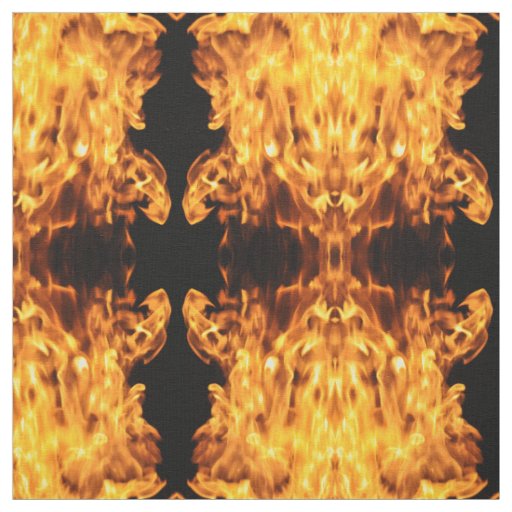 Waterfall of Flame  Fabric