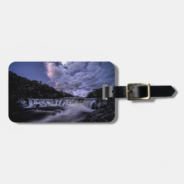 Waterfall Of Venâncios Luggage Tag (Front Horizontal)