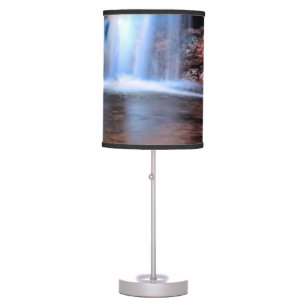 waterfall on a lamp shade