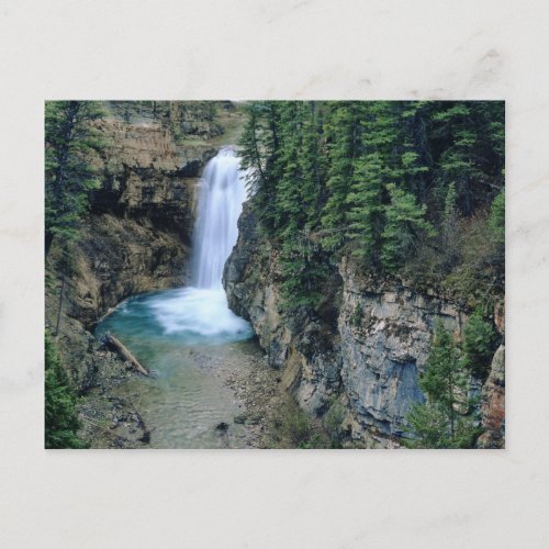 Waterfall on Falls Creek in Lewis and Clark Postcard