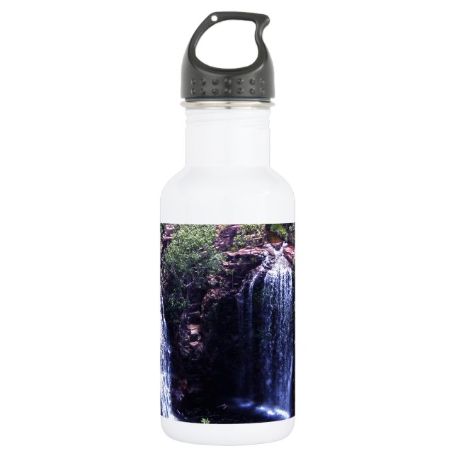 Waterfall_Paradise,_ Water Bottle (Front)