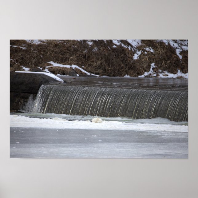Waterfall Photo Poster (Front)