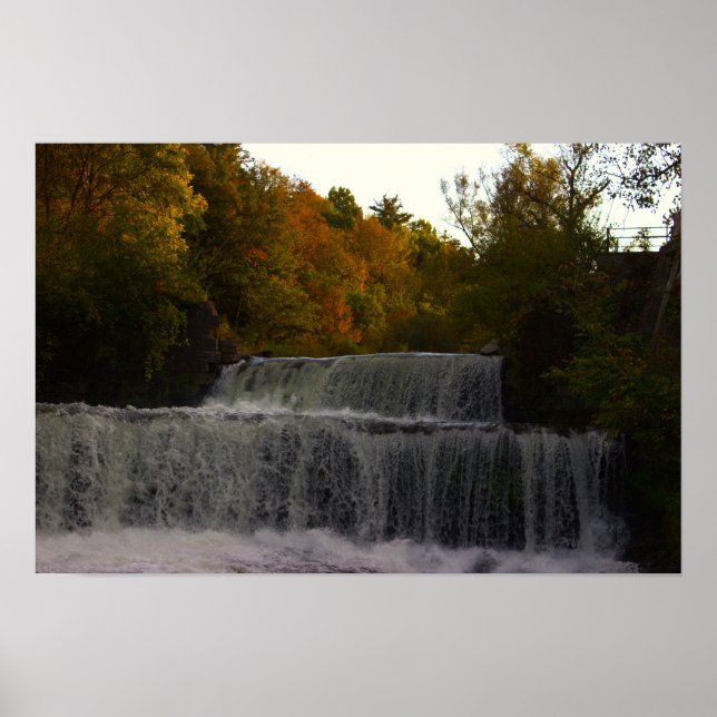 Waterfall Photo Poster (Front)