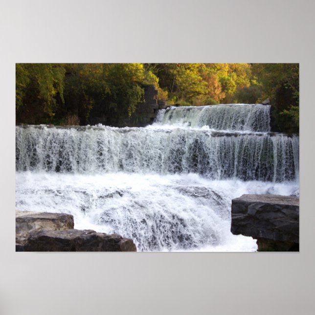 Waterfall Photo Poster (Front)