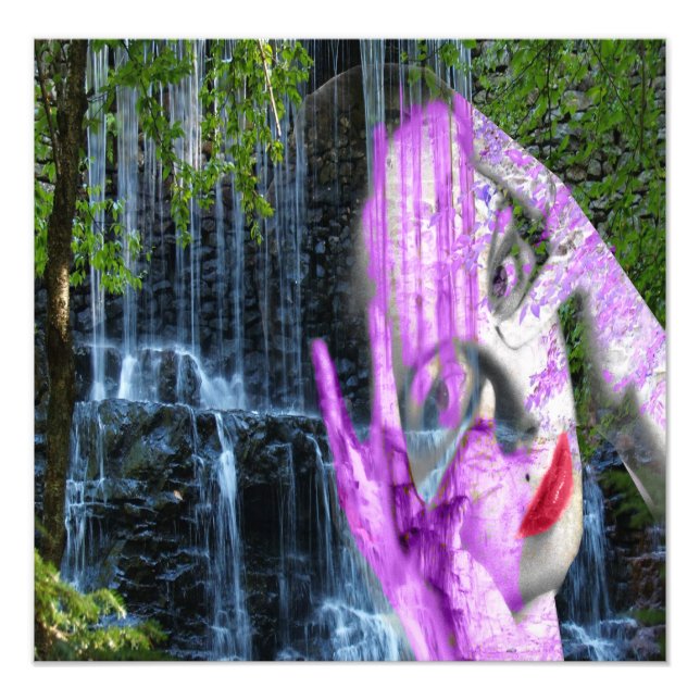 Waterfall Photo Print (Front)