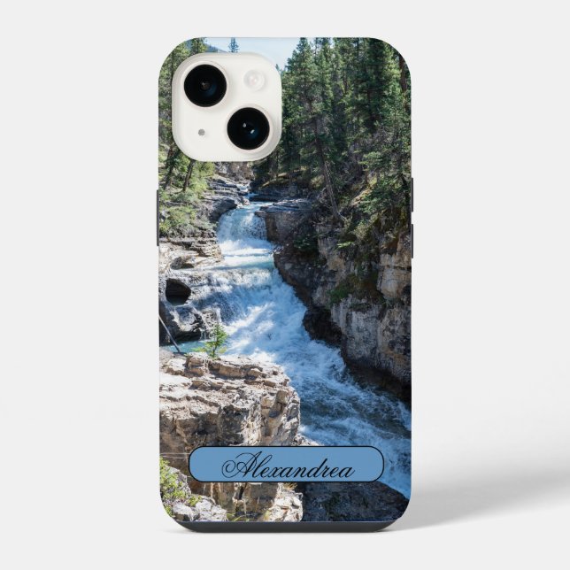 Waterfall Photography, Stanley Falls Iphone Case (Back)