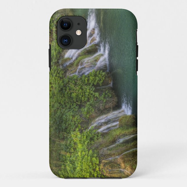 Waterfall, Plitvice Lakes National Park and Case-Mate iPhone Case (Back)