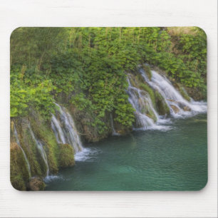 Waterfall, Plitvice Lakes National Park and Mouse Pad