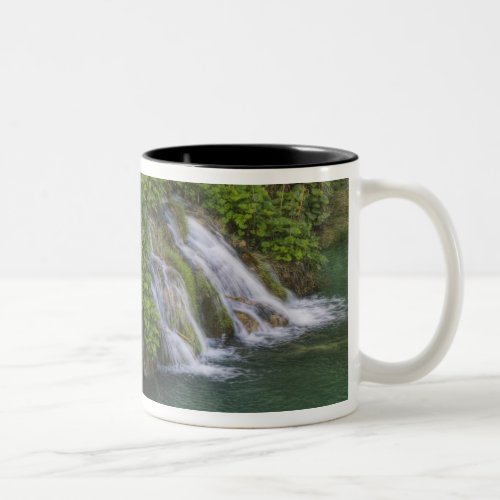 Waterfall Plitvice Lakes National Park and Two_Tone Coffee Mug