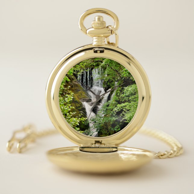 WATERFALL   POCKET WATCH (Inside)