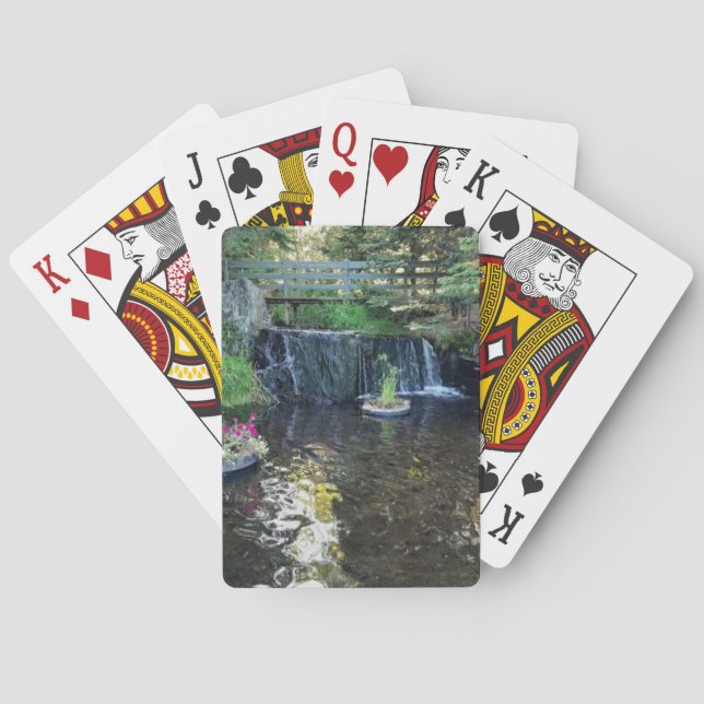 Waterfall Poker Cards (Back)