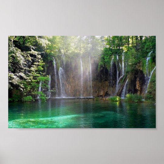 waterfall poster 6 | Zazzle.com