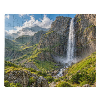 Waterfall Raysko Praskalo Bulgaria  Jigsaw Puzzle