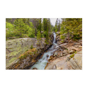 Waterfall & River Cascade Acrylic Print