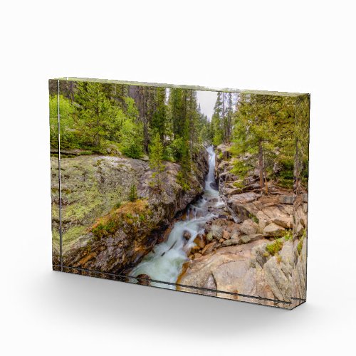 Waterfall  River Cascade Photo Block