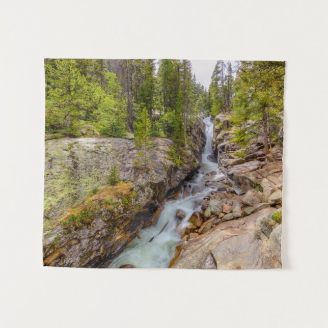 Waterfall & River Cascade Tapestry (Front (Horizontal))