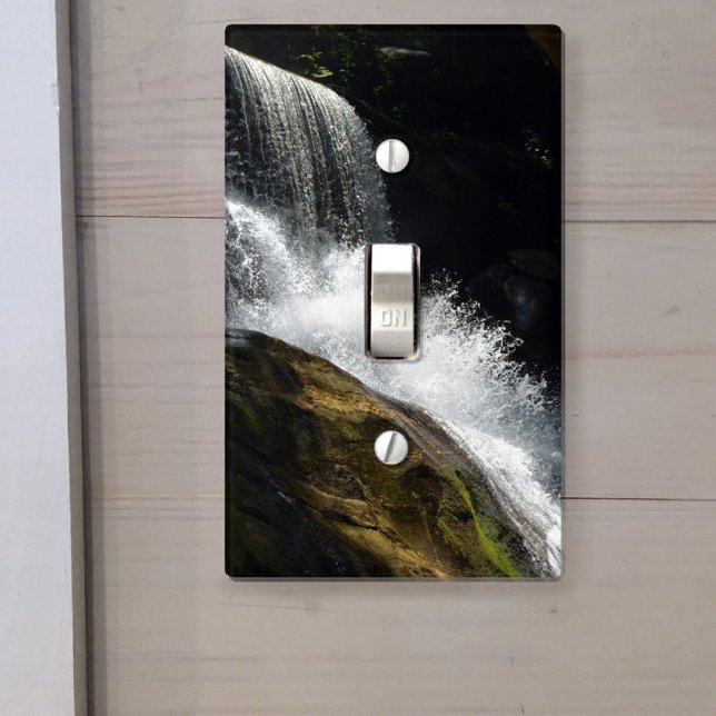 Waterfall Scenic Nature Photographic  Light Switch Cover (Creator Uploaded)