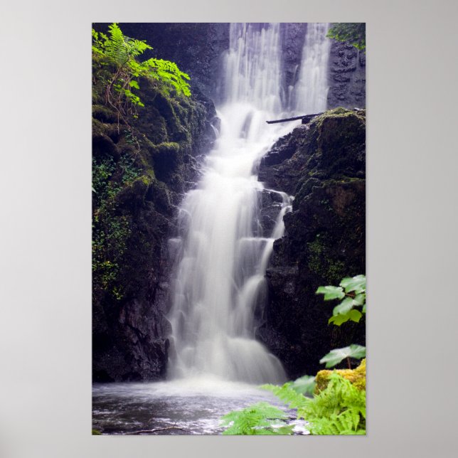 Waterfall, Scotland Poster (Front)