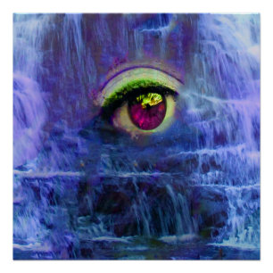 Waterfall Tears Poster