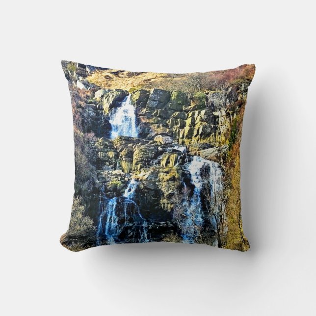WATERFALL THROW PILLOW (Front)