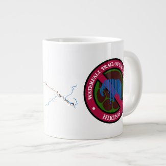 WATERFALL TRAIL OF THE ELEPHANT GIANT COFFEE MUG