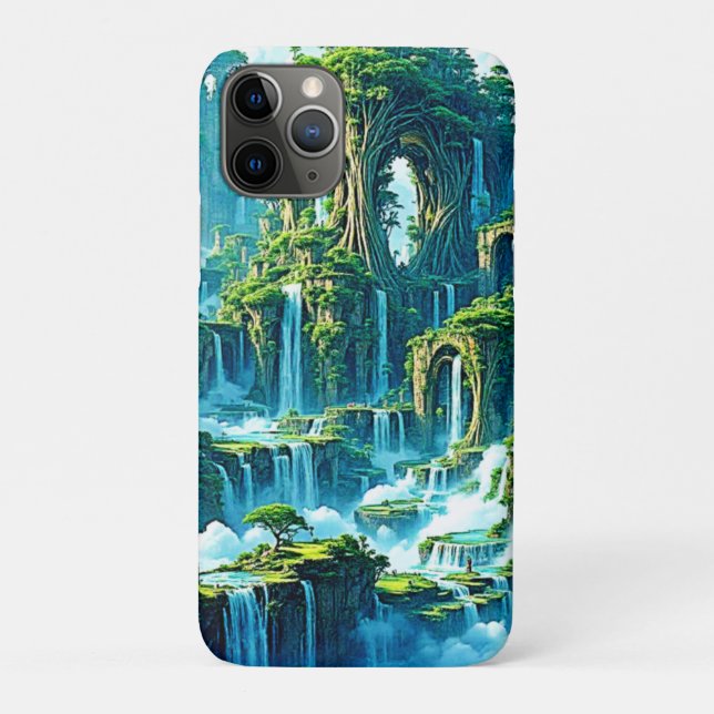 Waterfall Tree Kingdom Dream Case-Mate iPhone Case (Back)