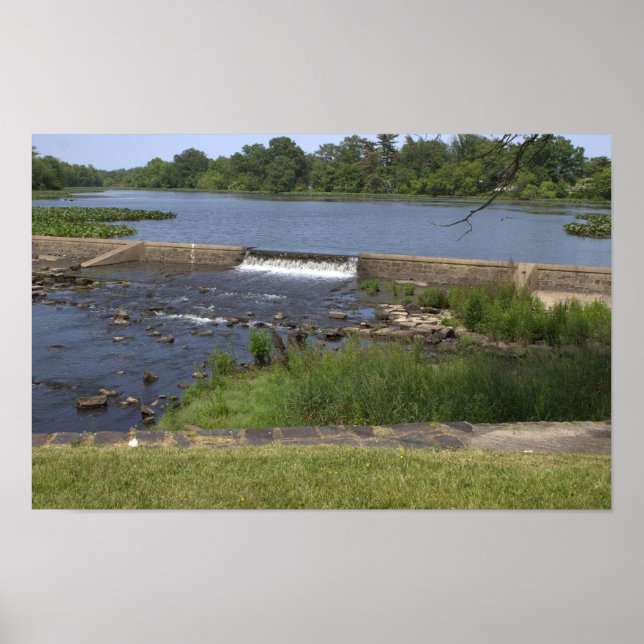 Waterfall Waterscape Photo Poster (Front)