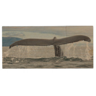 Waterfall Wood Flash Drive