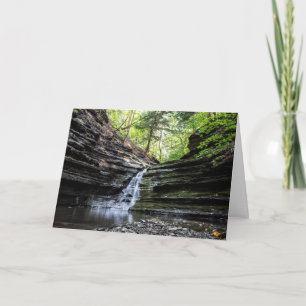 Waterfall - Your Message Inside Card