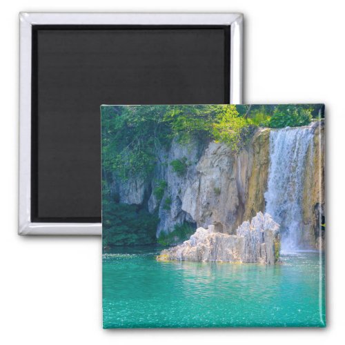 Waterfalls at Plitvice National Park in Croatia Magnet