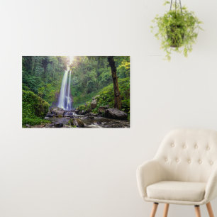 Waterfalls   Bali, Indonesia Foam Board