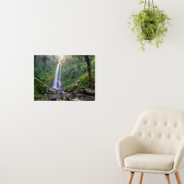 Waterfalls | Bali, Indonesia Foam Board (In Situ (Wall))