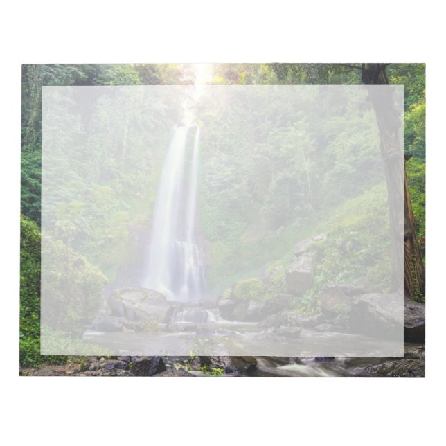 Waterfalls | Bali, Indonesia Notepad (Front)