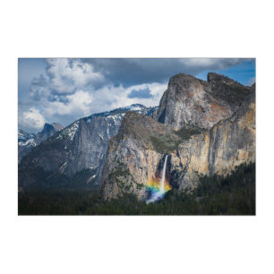 Waterfalls Bridal Veil Falls Yosemite California Acrylic Print