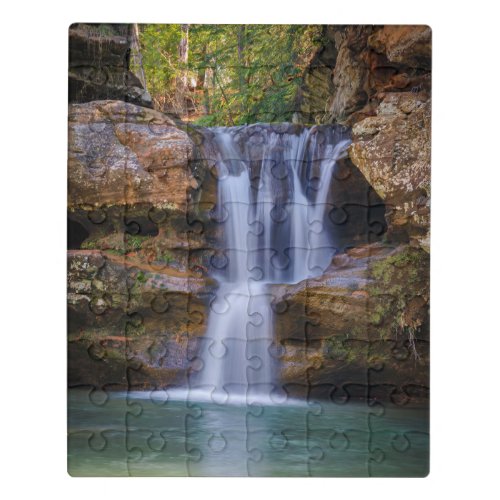 Waterfalls  Cedar Falls Ohio Jigsaw Puzzle