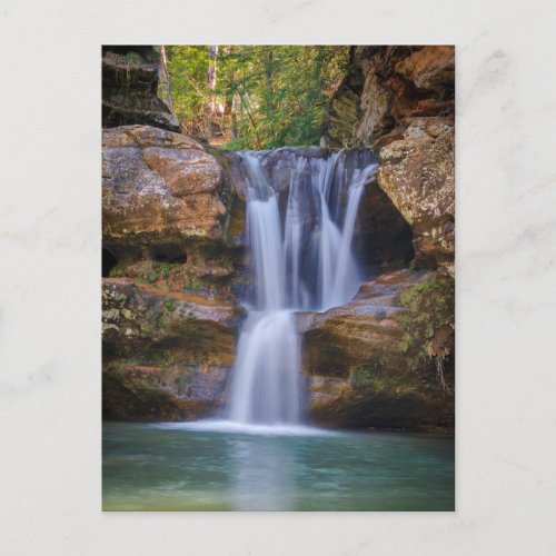 Waterfalls  Cedar Falls Ohio Postcard