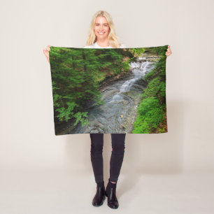 Waterfalls   Cuyahoga Valley Ohio Fleece Blanket