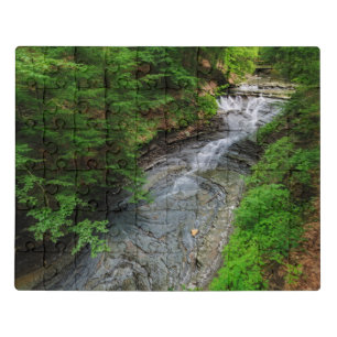 Waterfalls Cuyahoga Valley Ohio Jigsaw Puzzle