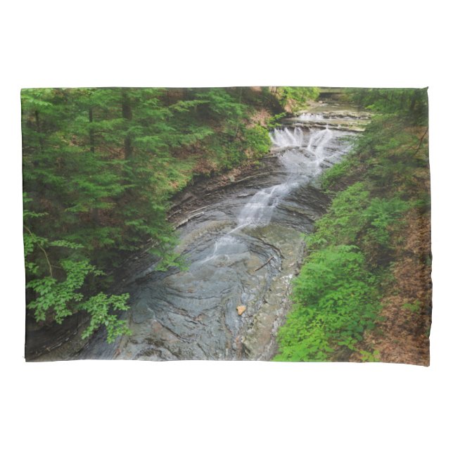 Waterfalls | Cuyahoga Valley Ohio Pillow Case (Front)