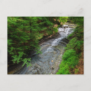 Waterfalls   Cuyahoga Valley Ohio Postcard