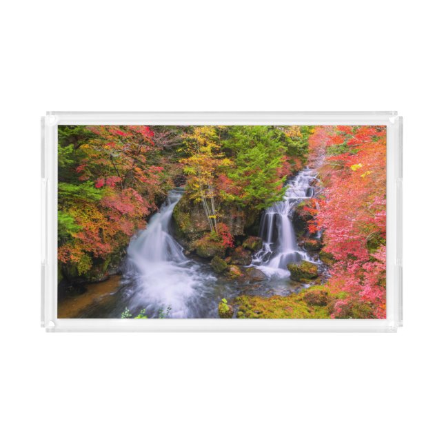 Waterfalls | Faucet Waterfalls Nikko Japan Fall Acrylic Tray (Front)