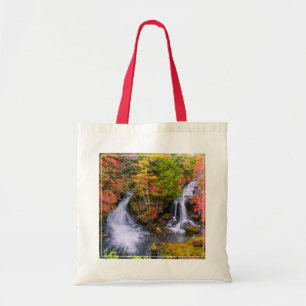 Waterfalls   Faucet Waterfalls Nikko Japan Fall Tote Bag