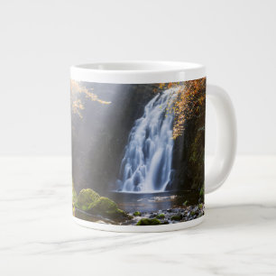 Waterfalls   Gleno, Northern Ireland Giant Coffee Mug