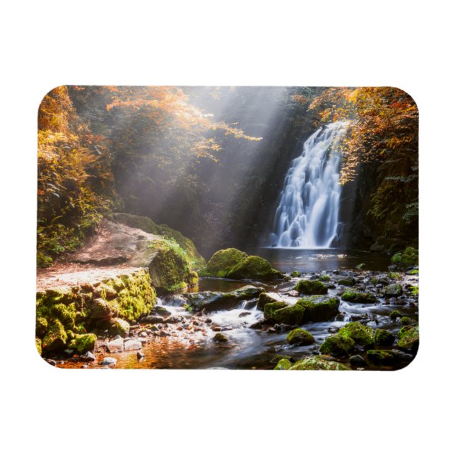 Waterfalls | Gleno, Northern Ireland Magnet (Horizontal)