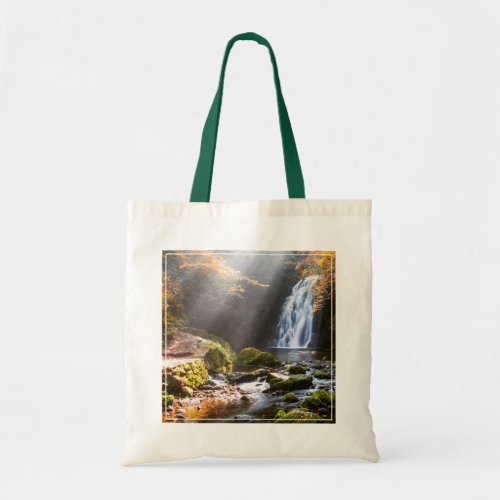 Waterfalls  Gleno Northern Ireland Tote Bag