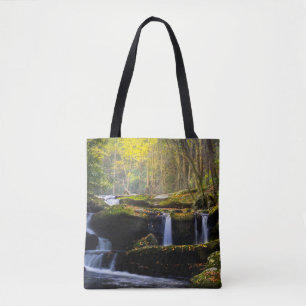 Waterfalls   Great Smoky Mountain National Park Tote Bag